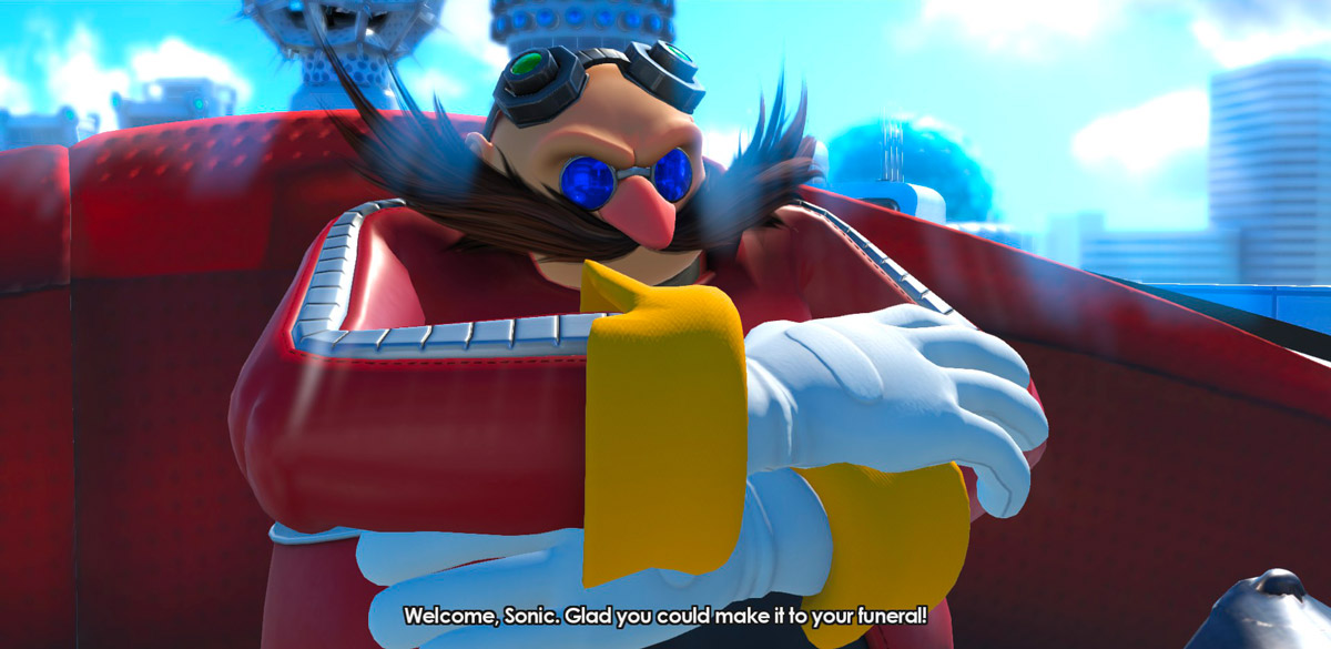 Dr Eggman being Dr Eggman