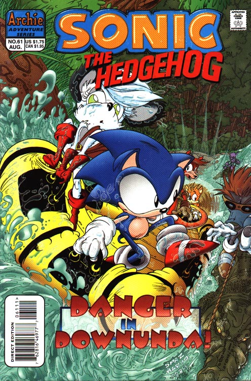 sonic the comic characters