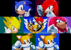 Super Sonic, Hyper Knuckles, and Super Tails !!!