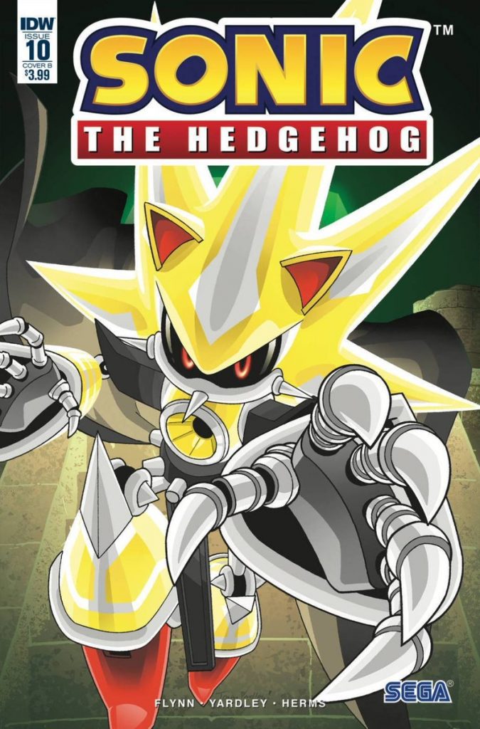 Sonic The Hedgehog #10 Cover B