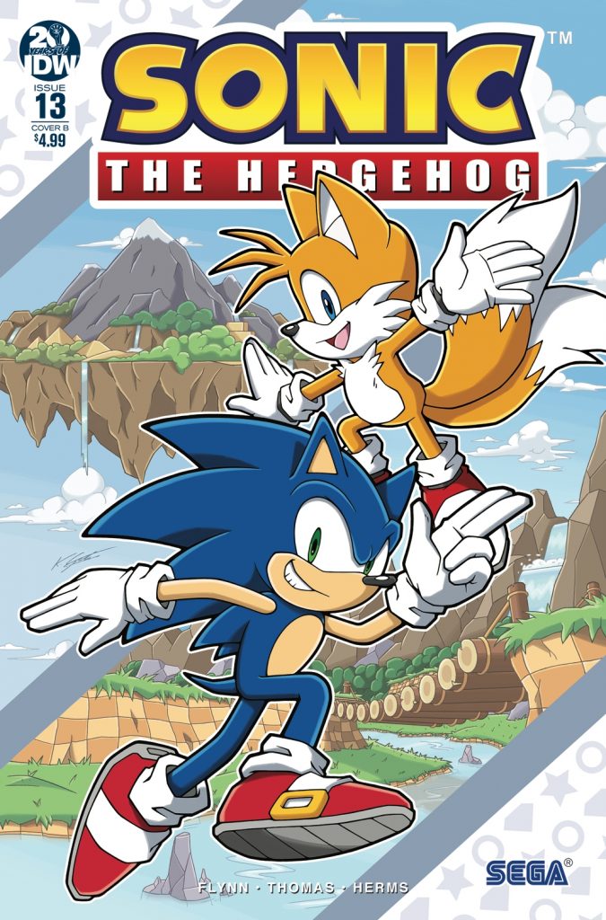 Sonic The Hedgehog #13 Cover B