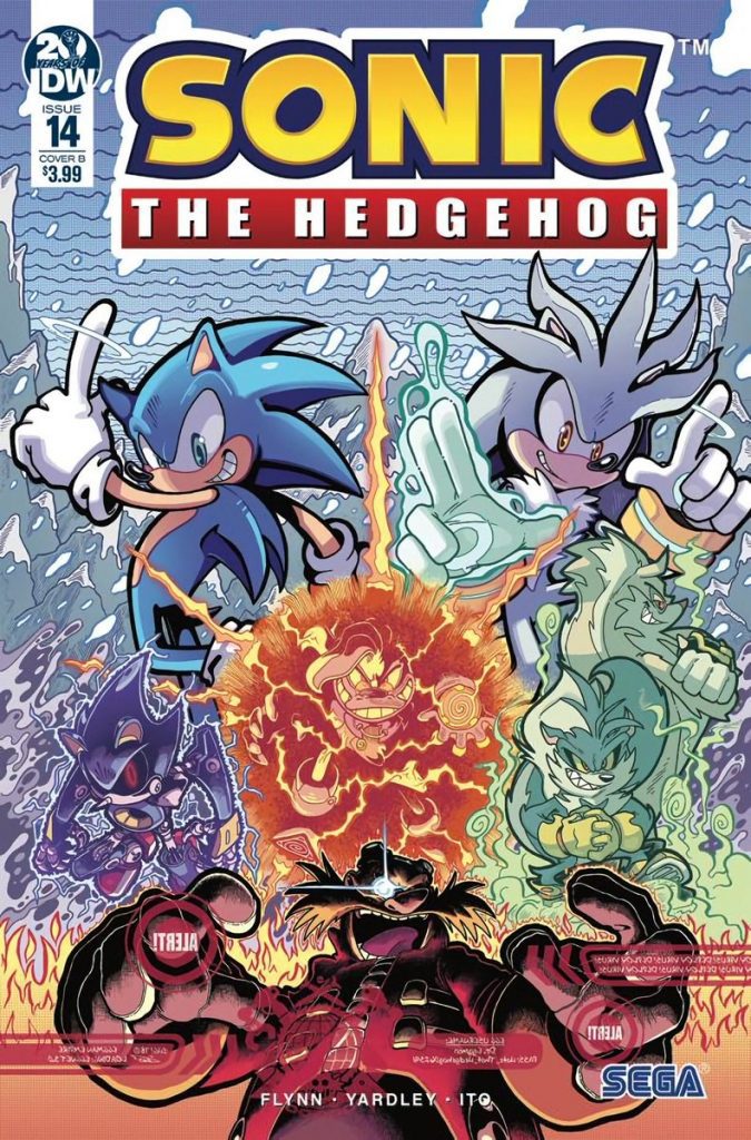 Sonic The Hedgehog #14 Cover B