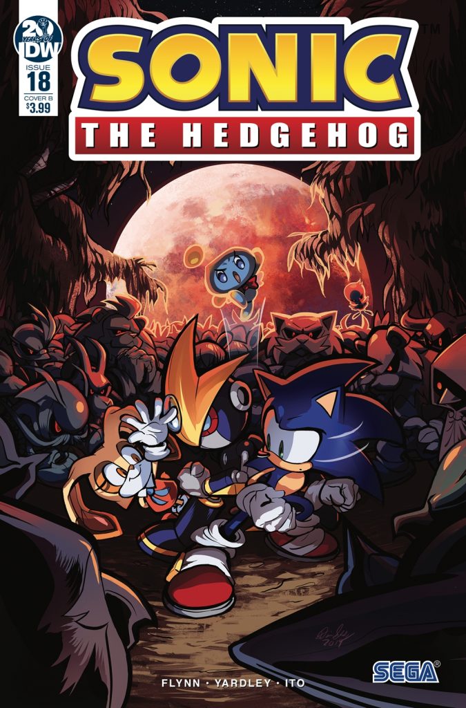 Sonic The Hedgehog #18 Cover B