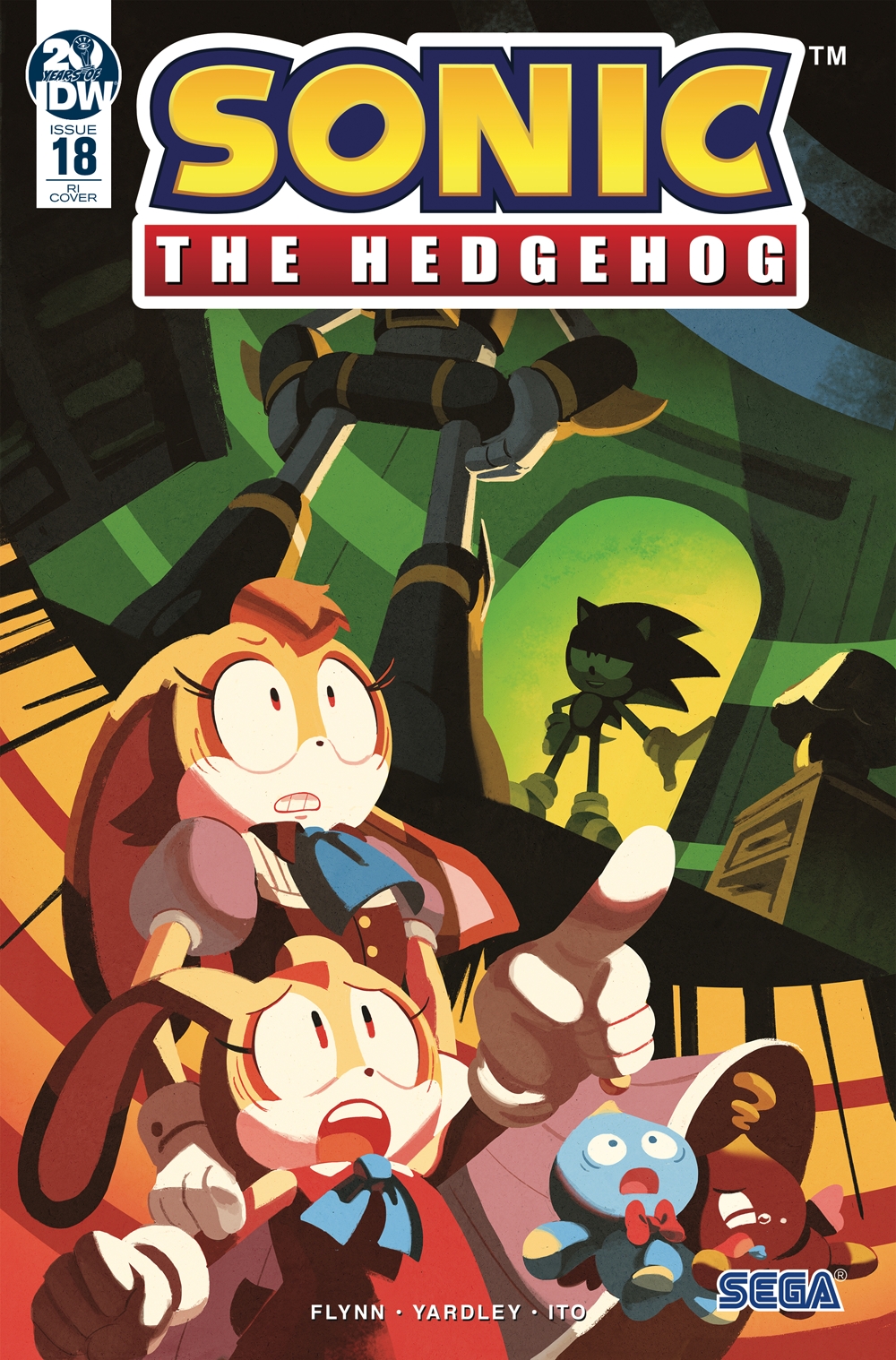 Sonic The Hedgehog #18 RI
