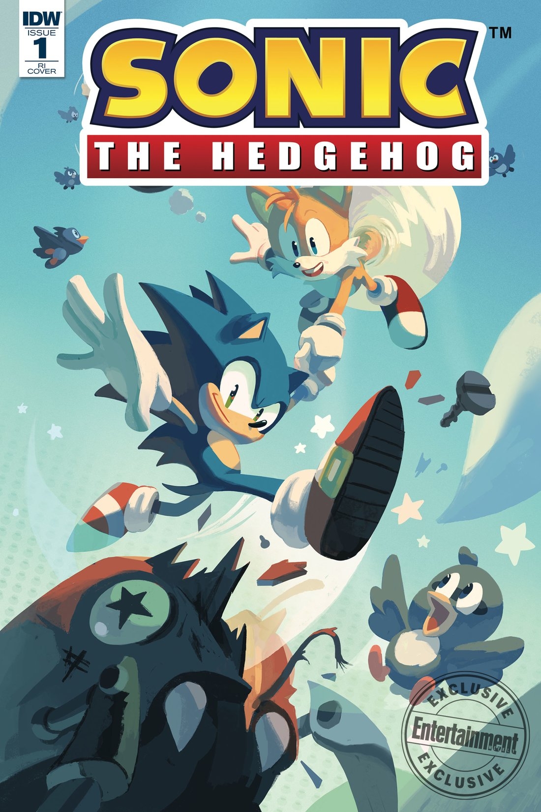 Sonic The Hedgehog #1 RI-A