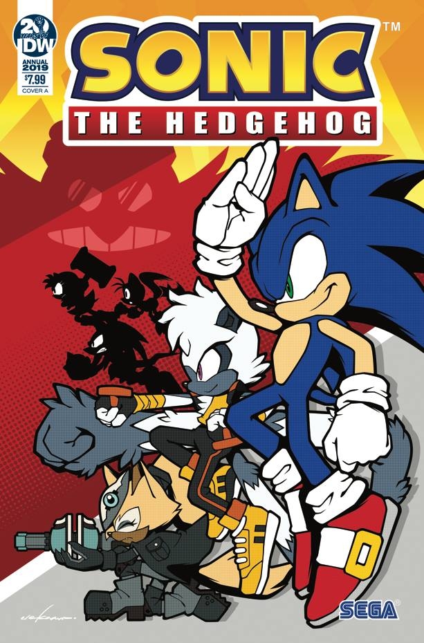 Sonic the Hedgehog Annual 2019 Cover A