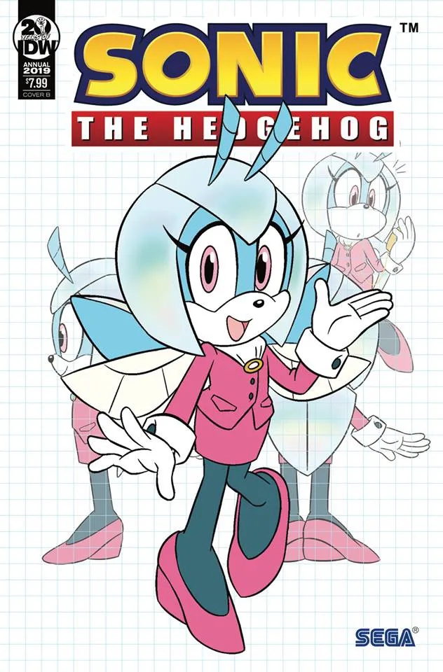 Sonic the Hedgehog Annual 2019 Cover B