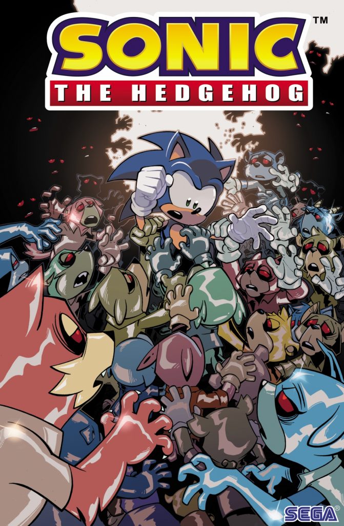 Sonic The Hedgehog #20 Cover B