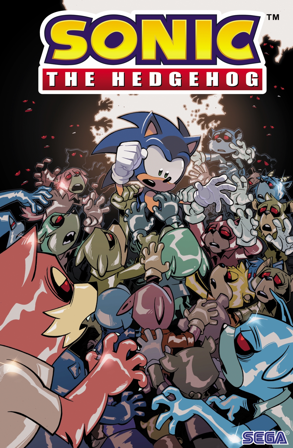 Sonic The Hedgehog #20 Cover B