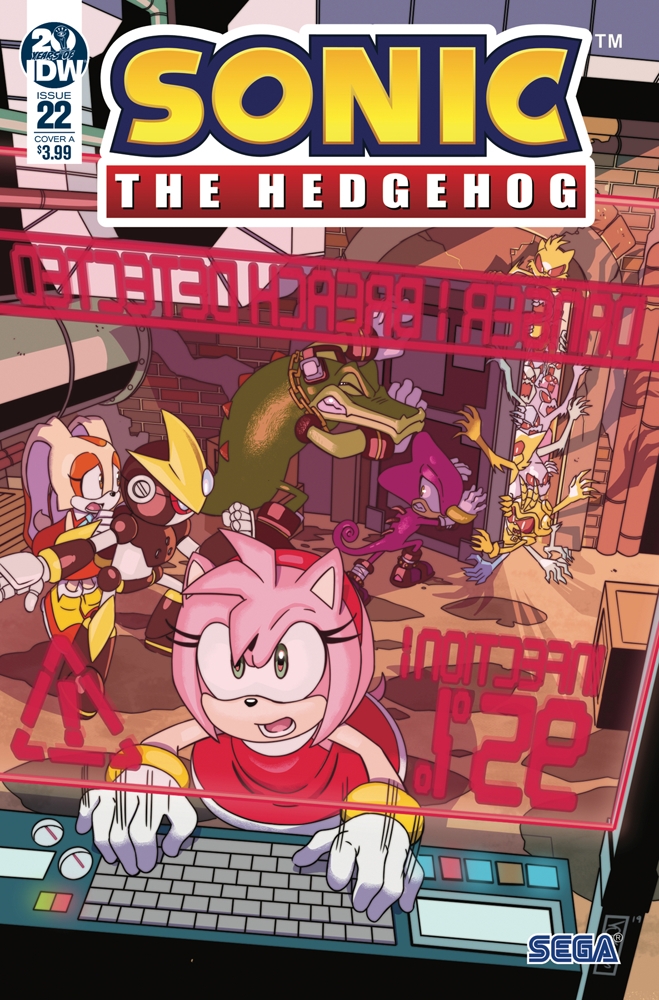 Sonic The Hedgehog #22 Cover A