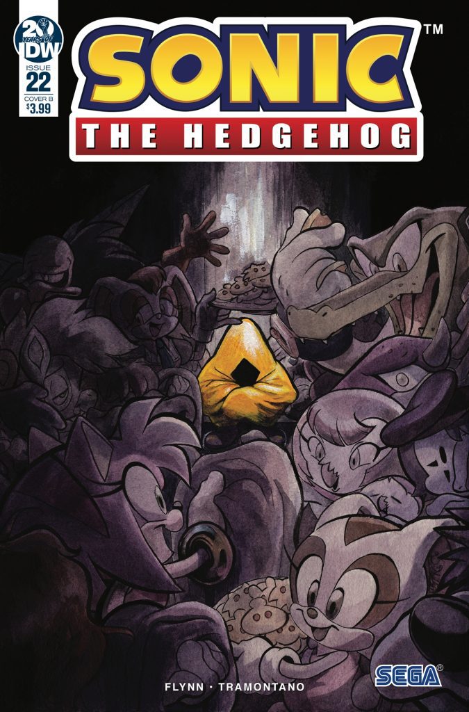 Sonic The Hedgehog #22 Cover B
