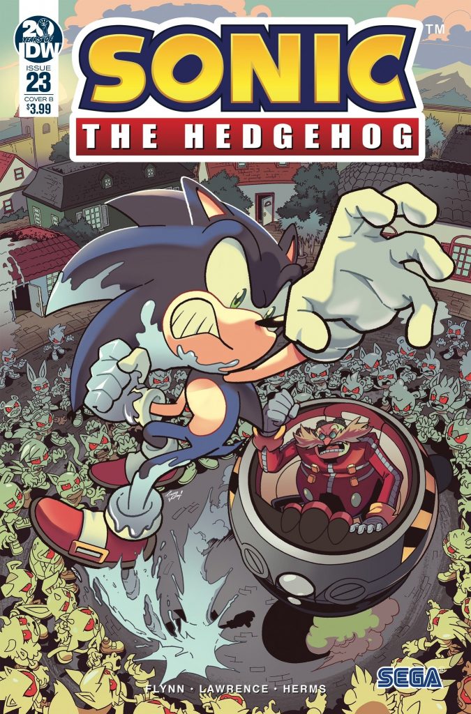 Sonic The Hedgehog #23 Cover B