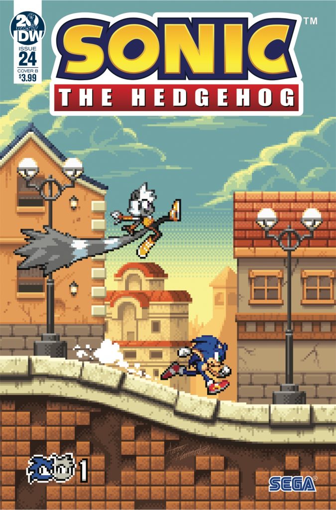Sonic The Hedgehog #24 Cover B