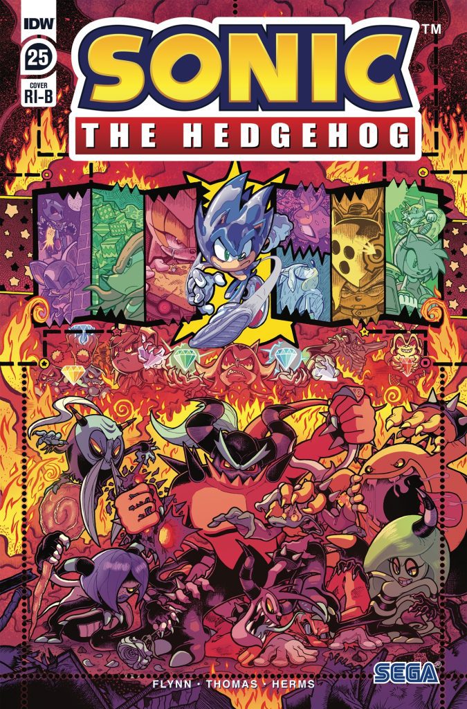 Sonic The Hedgehog #25 RI B