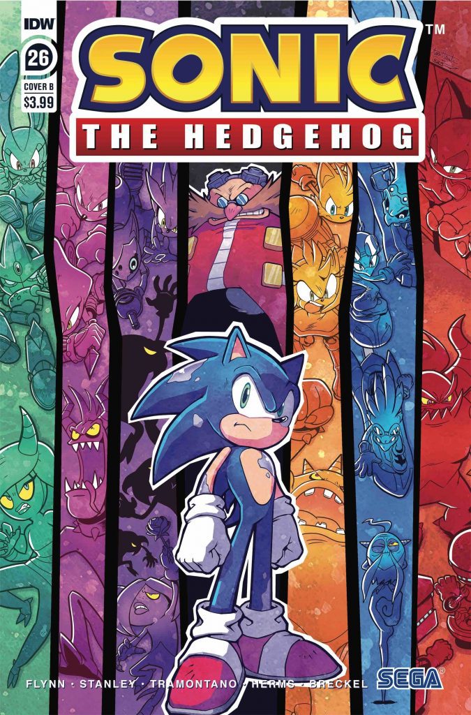 Sonic The Hedgehog #26 Cover B
