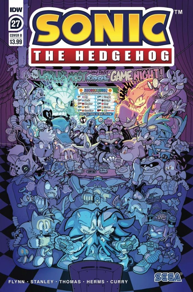 Sonic The Hedgehog #27 Cover B