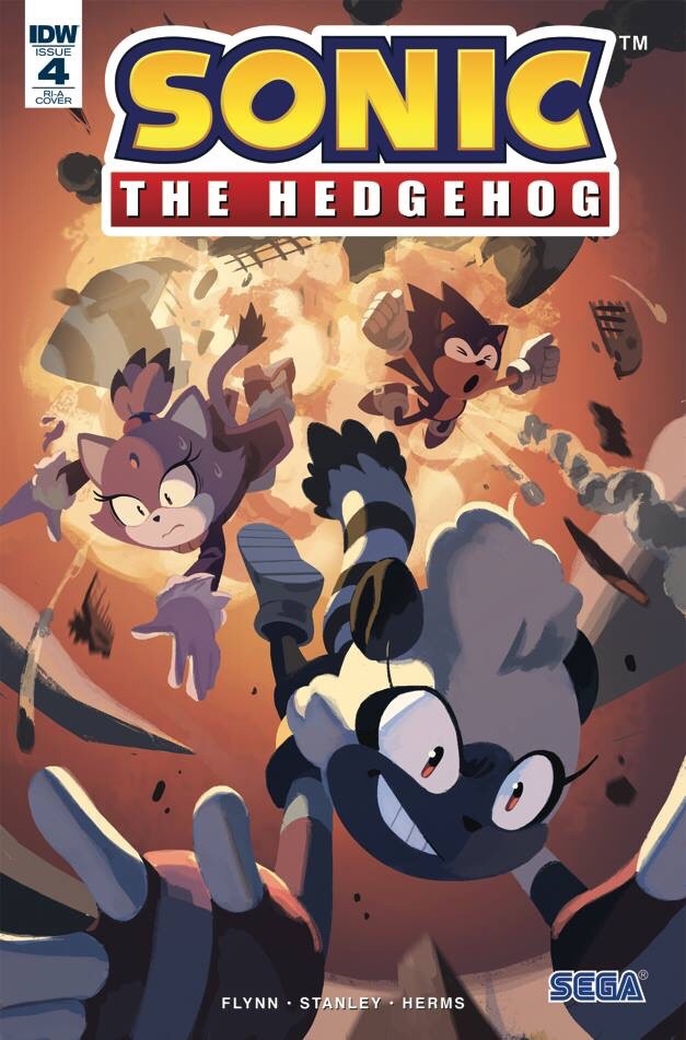 Sonic The Hedgehog #4 RI-A