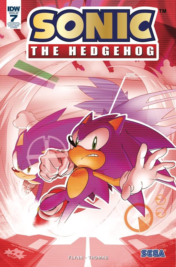 Sonic The Hedgehog #7 Convention Exclusive A