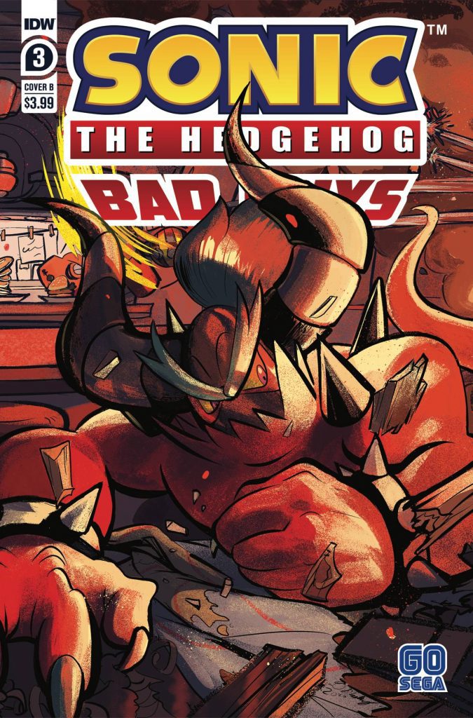Sonic The Hedgehog: Bad Guys #3 Cover B
