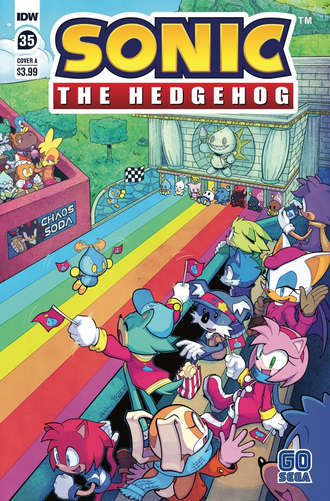 Sonic The Hedgehog #35 Cover A