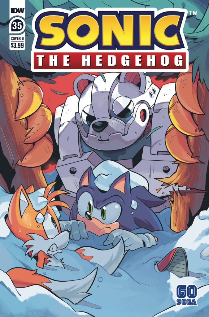 Sonic The Hedgehog #35 Cover B