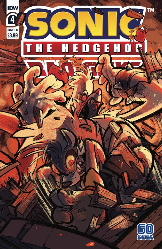 Sonic The Hedgehog: Bad Guys #4 Cover B