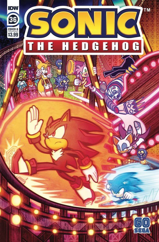 Sonic The Hedgehog #36 Cover B