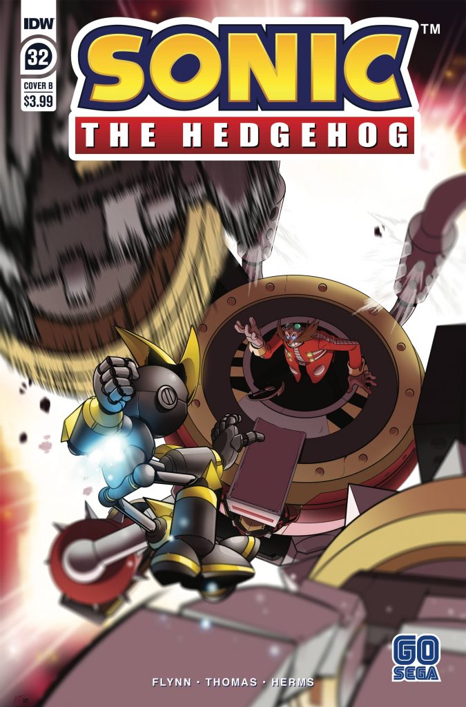 Sonic The Hedgehog #32 Cover B
