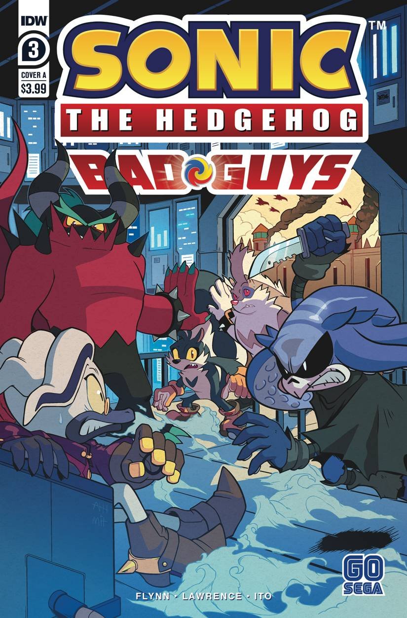Sonic The Hedgehog: Bad Guys #3 Cover A