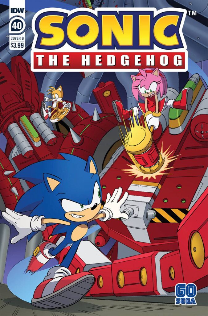Sonic The Hedgehog #40 Cover B