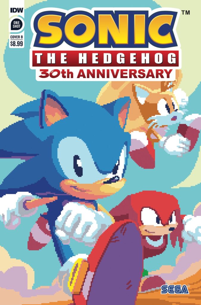 Sonic the Hedgehog: 30th Anniversary Special Cover B