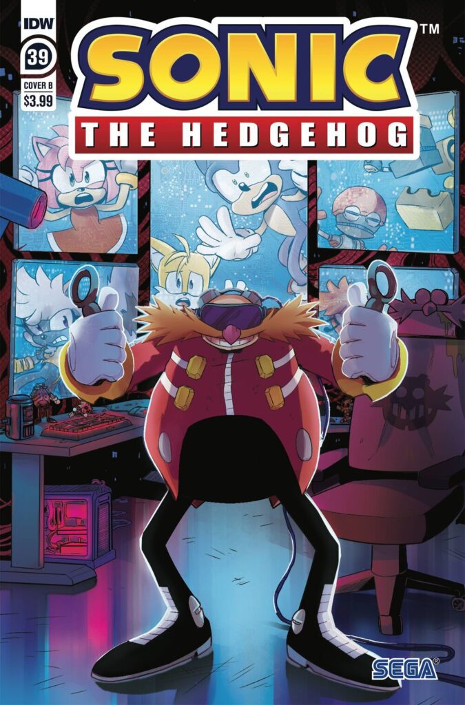 Sonic The Hedgehog #39 Cover B