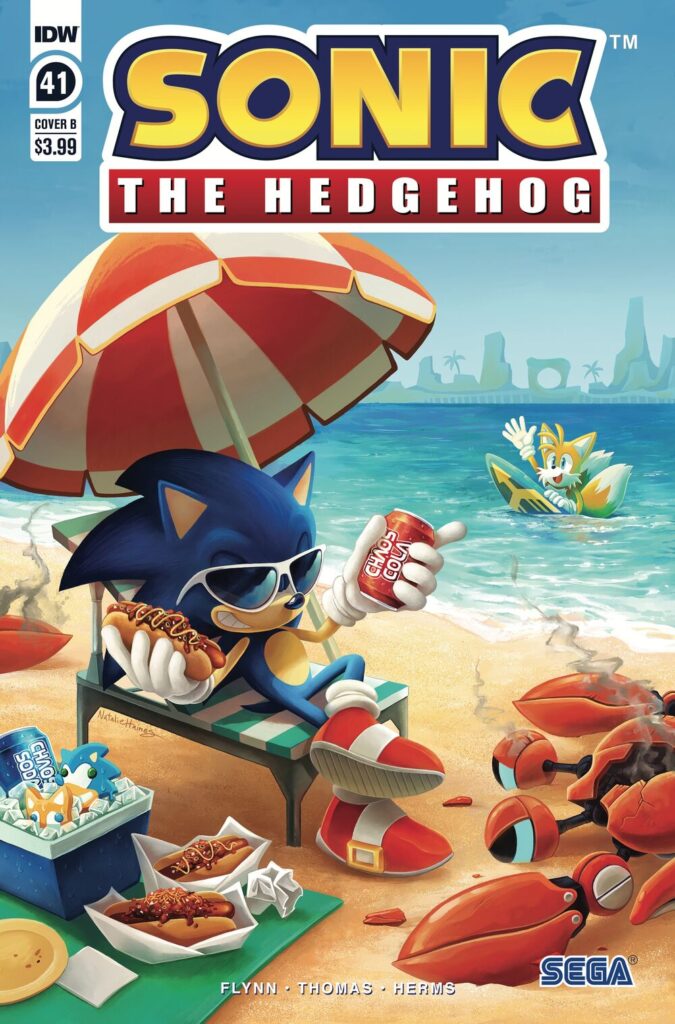 Sonic The Hedgehog #41 Cover B