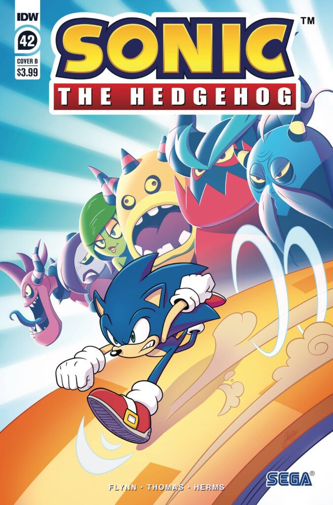 Sonic The Hedgehog #42 Cover B