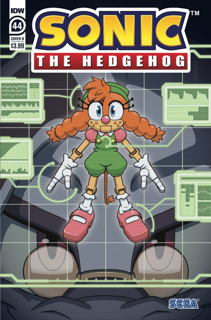 Sonic The Hedgehog #44 Cover B