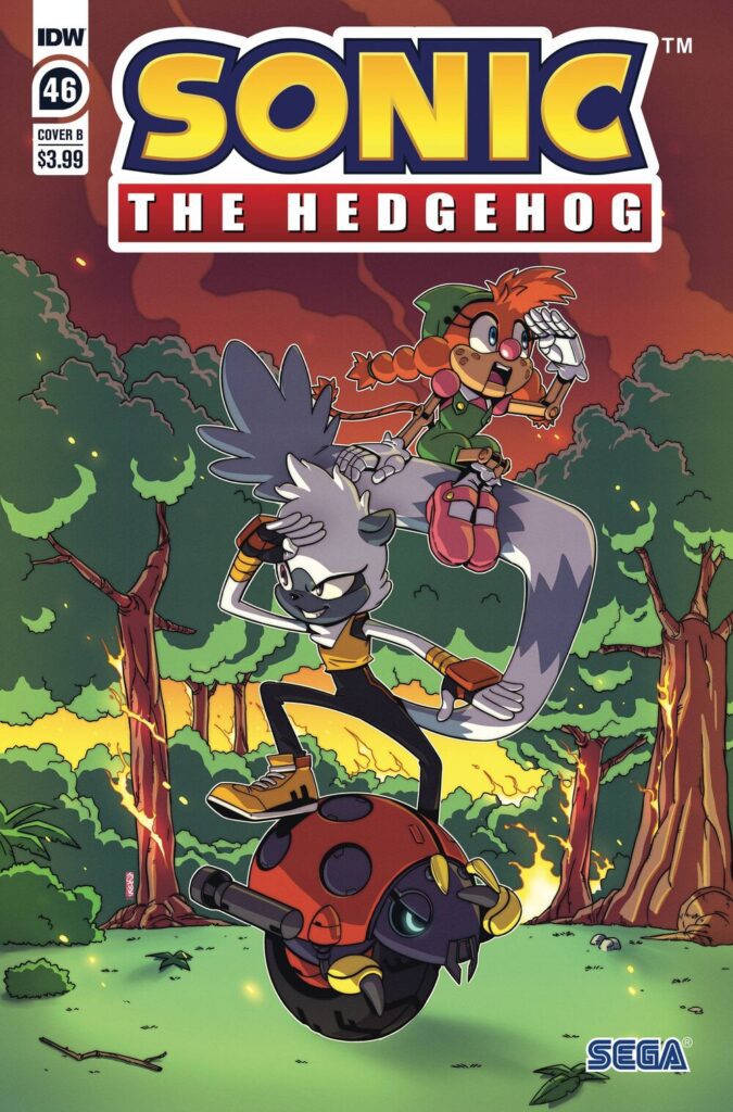 Sonic The Hedgehog #46 Cover B