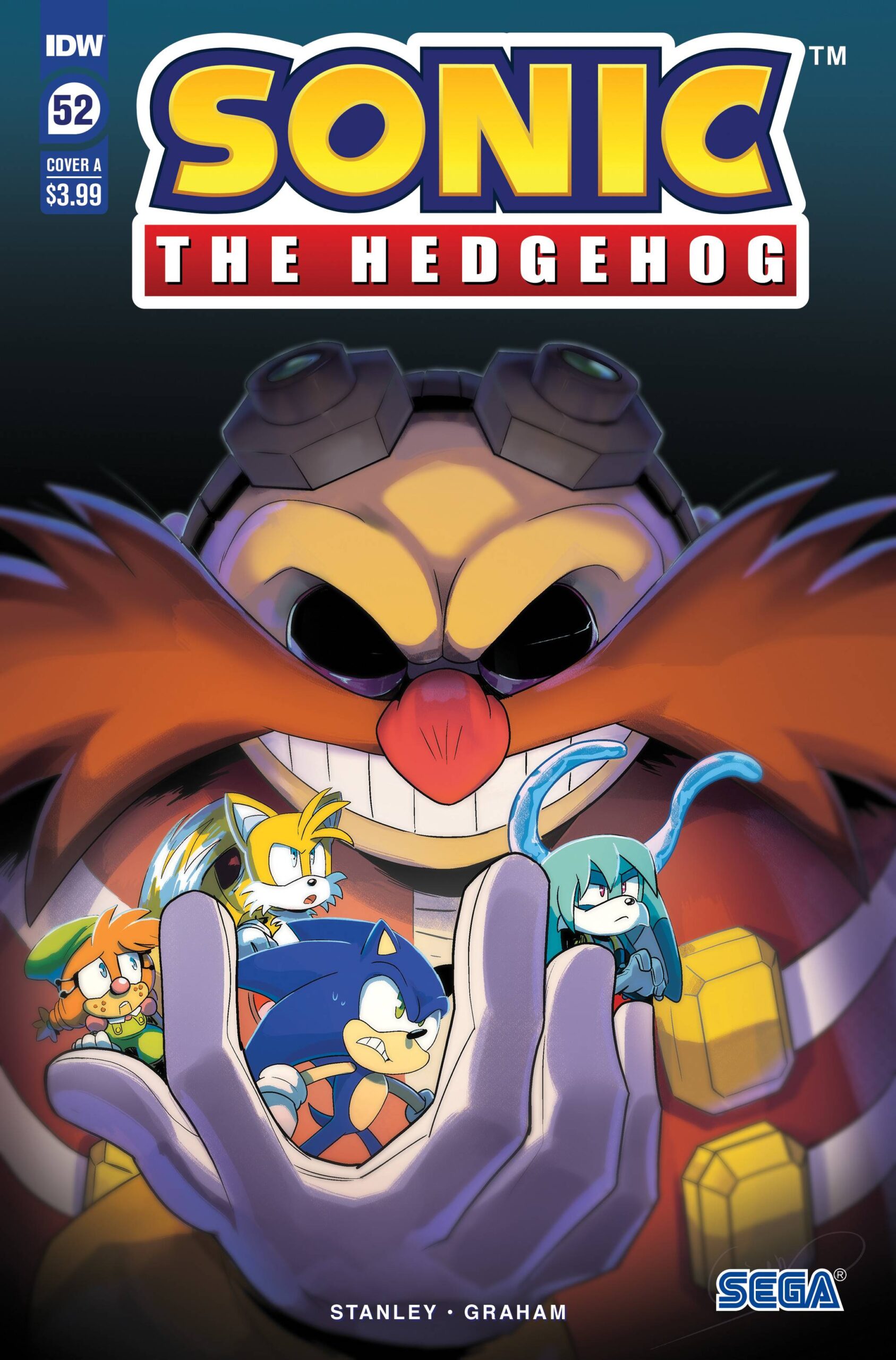Sonic The Hedgehog #52 Cover A