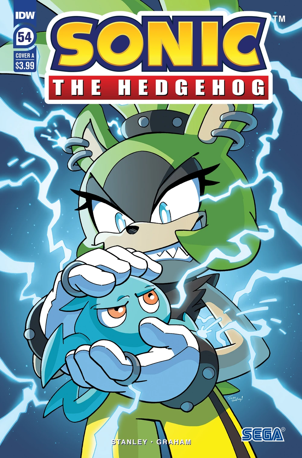 Sonic The Hedgehog #54 Cover A