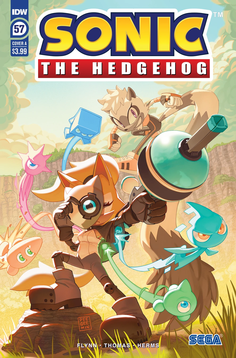 Sonic The Hedgehog #57 Cover A