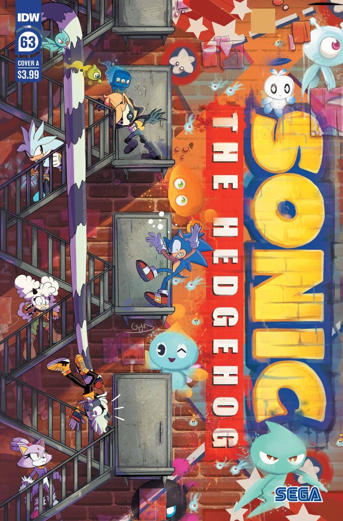 Sonic The Hedgehog #63 Cover A