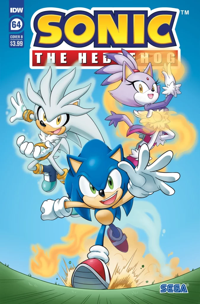 Sonic The Hedgehog #64 Cover B