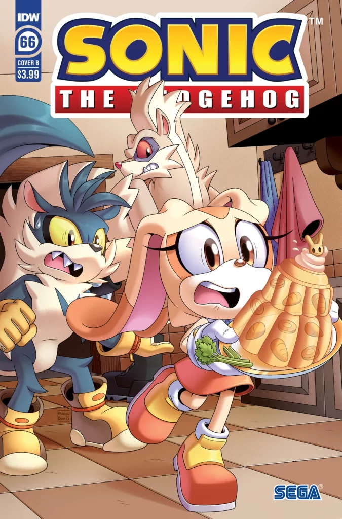 Sonic The Hedgehog #66 Cover B