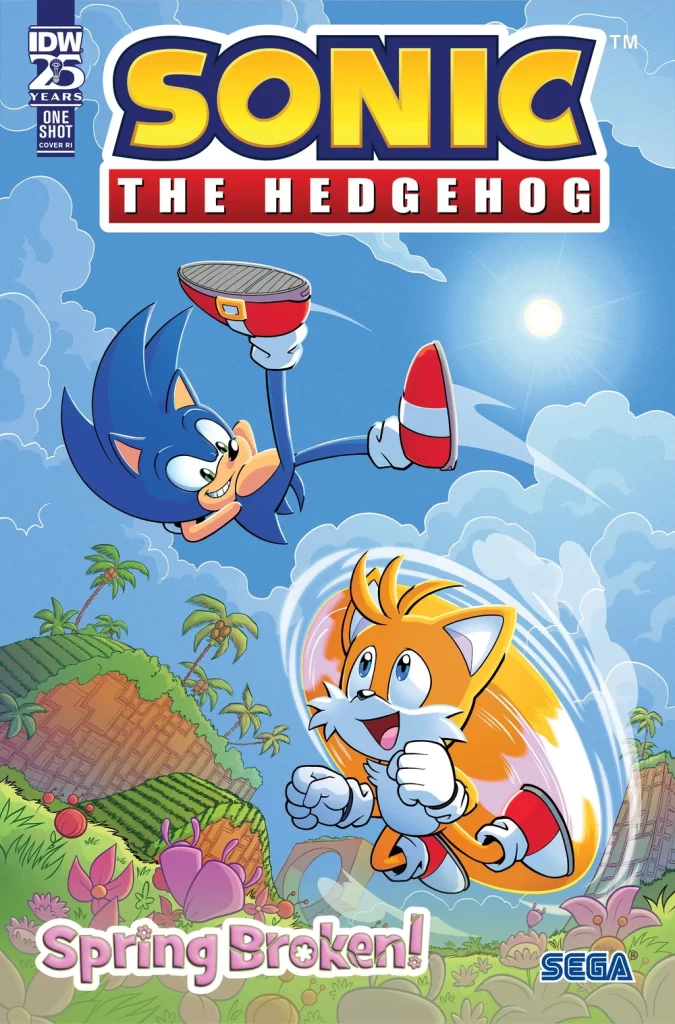 Sonic the Hedgehog: Spring Broken Cover RI