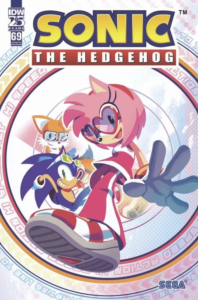 Sonic The Hedgehog #69 Cover RI
