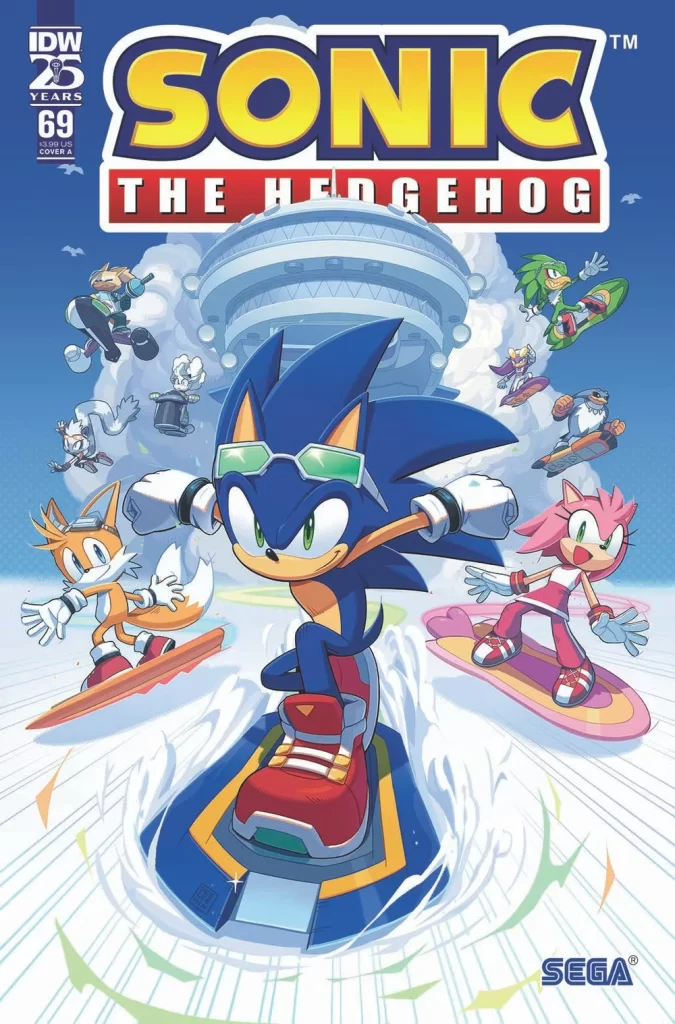 Sonic The Hedgehog #69 Cover A