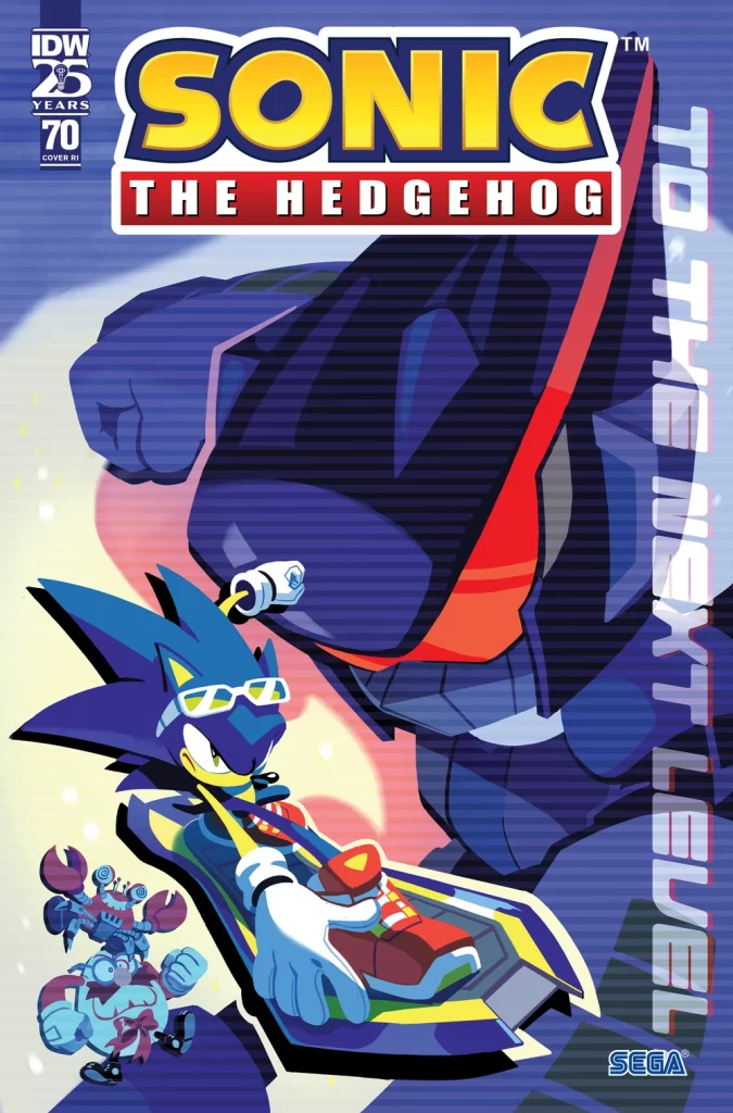 Sonic The Hedgehog #70 Cover RI