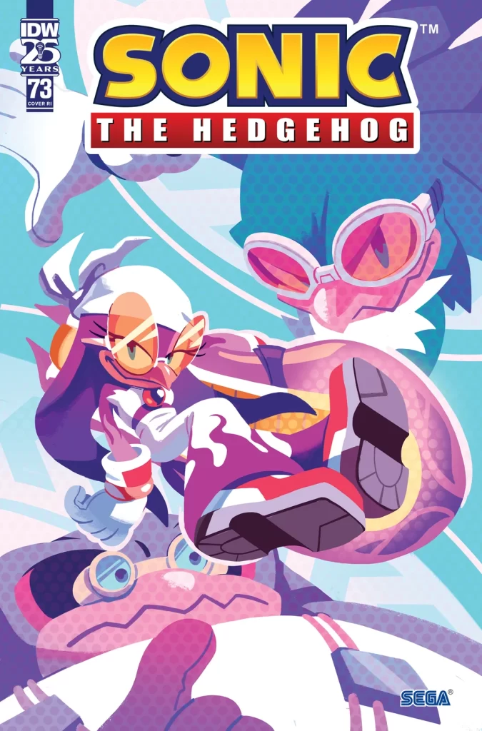 Sonic The Hedgehog #73 Cover RI