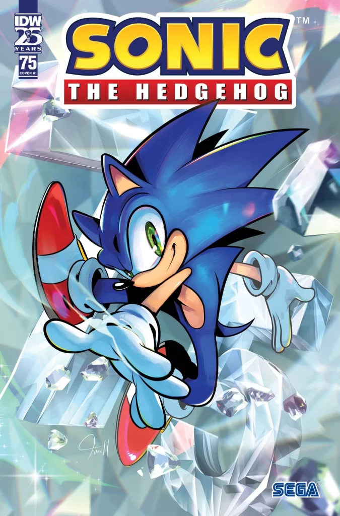 Sonic The Hedgehog #75 Cover 1:50