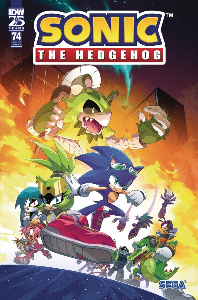 Sonic The Hedgehog #74 Cover A