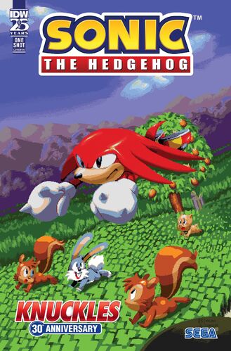 StH: Knuckles’ 30th Anniversary Special Cover 							RI													